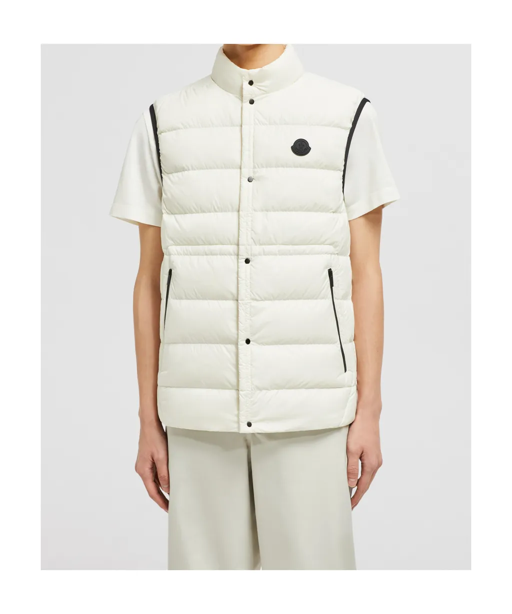 Moncler Logo Patch Padded Vest