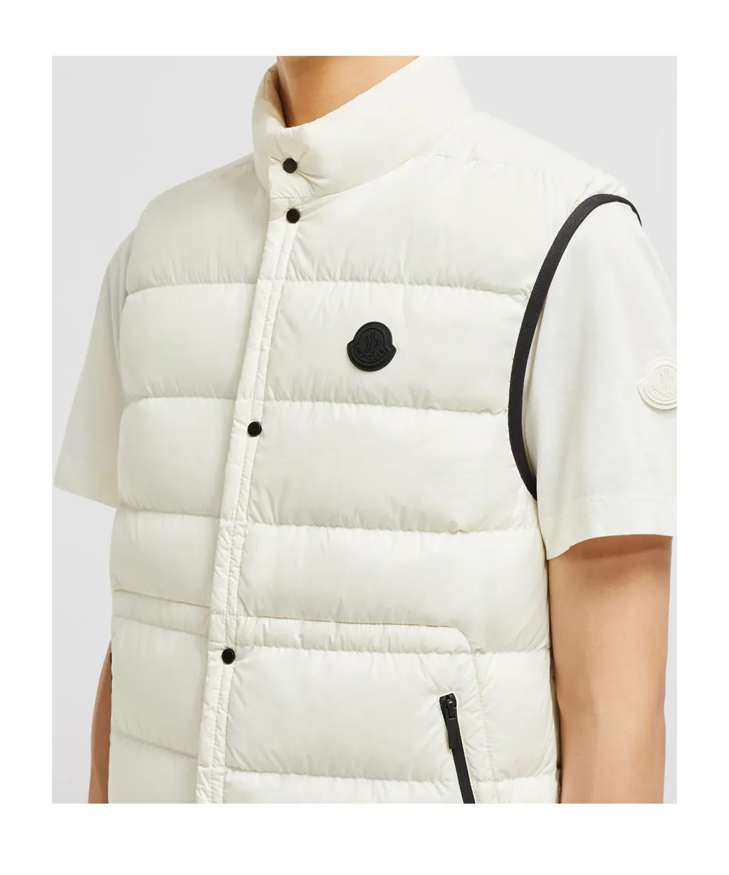 Moncler Logo Patch Padded Vest