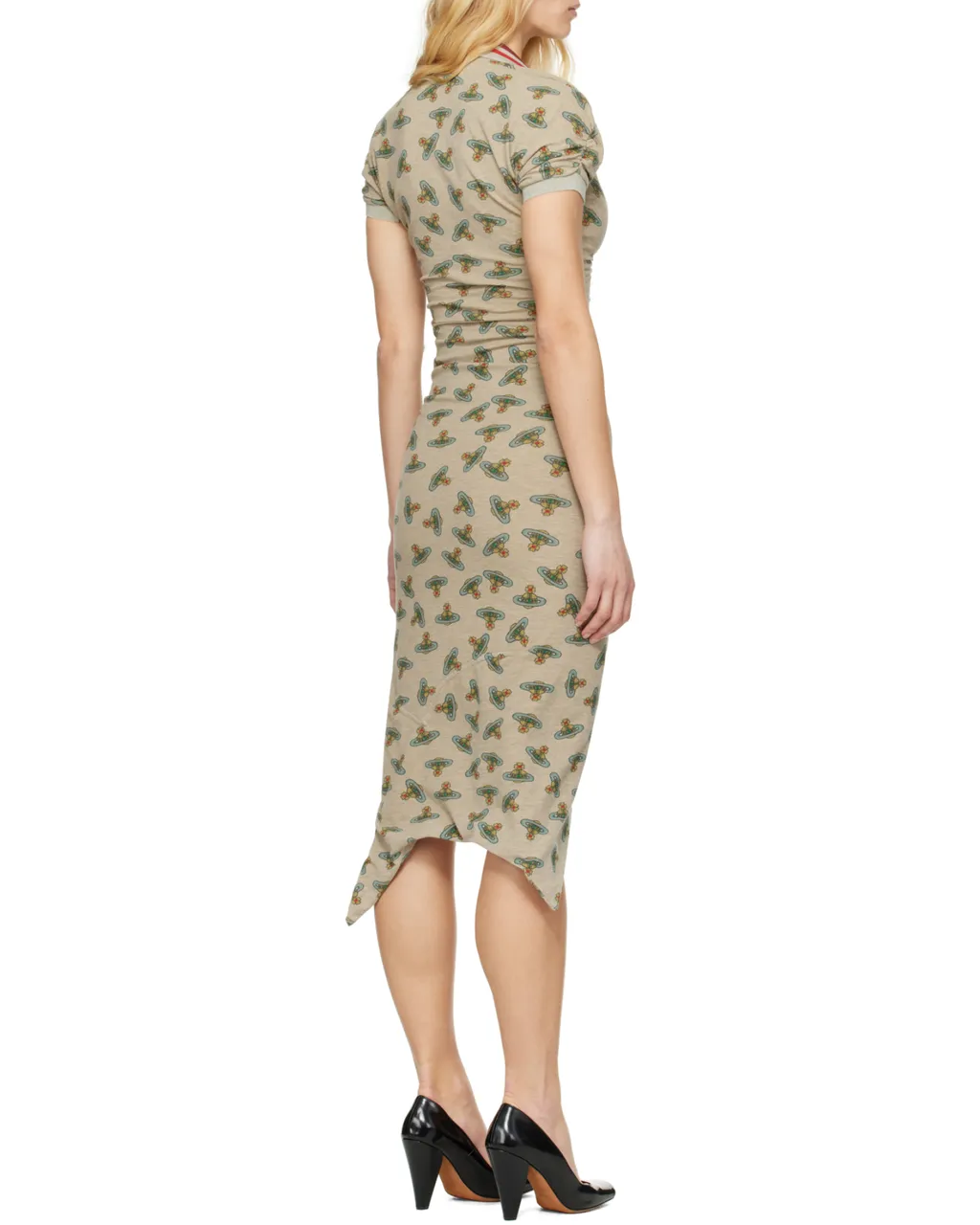 Vivienne Westwood Pulling Orbit Printed Dress