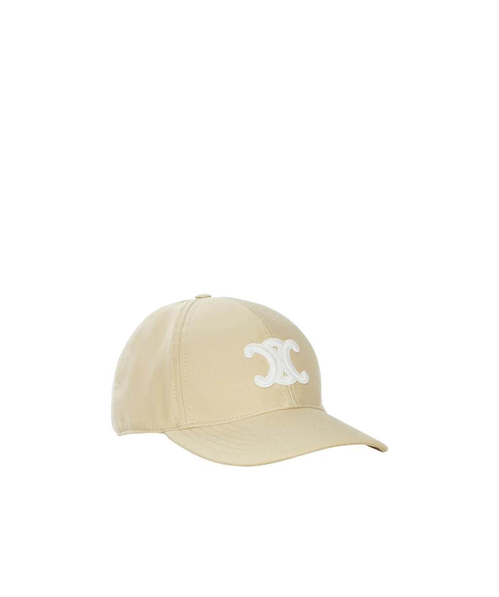 Triomphe Baseball Cap In Washed Cotton
