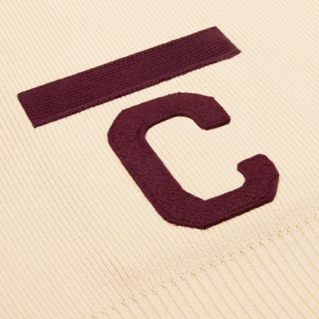 College Cardigan In Cotton