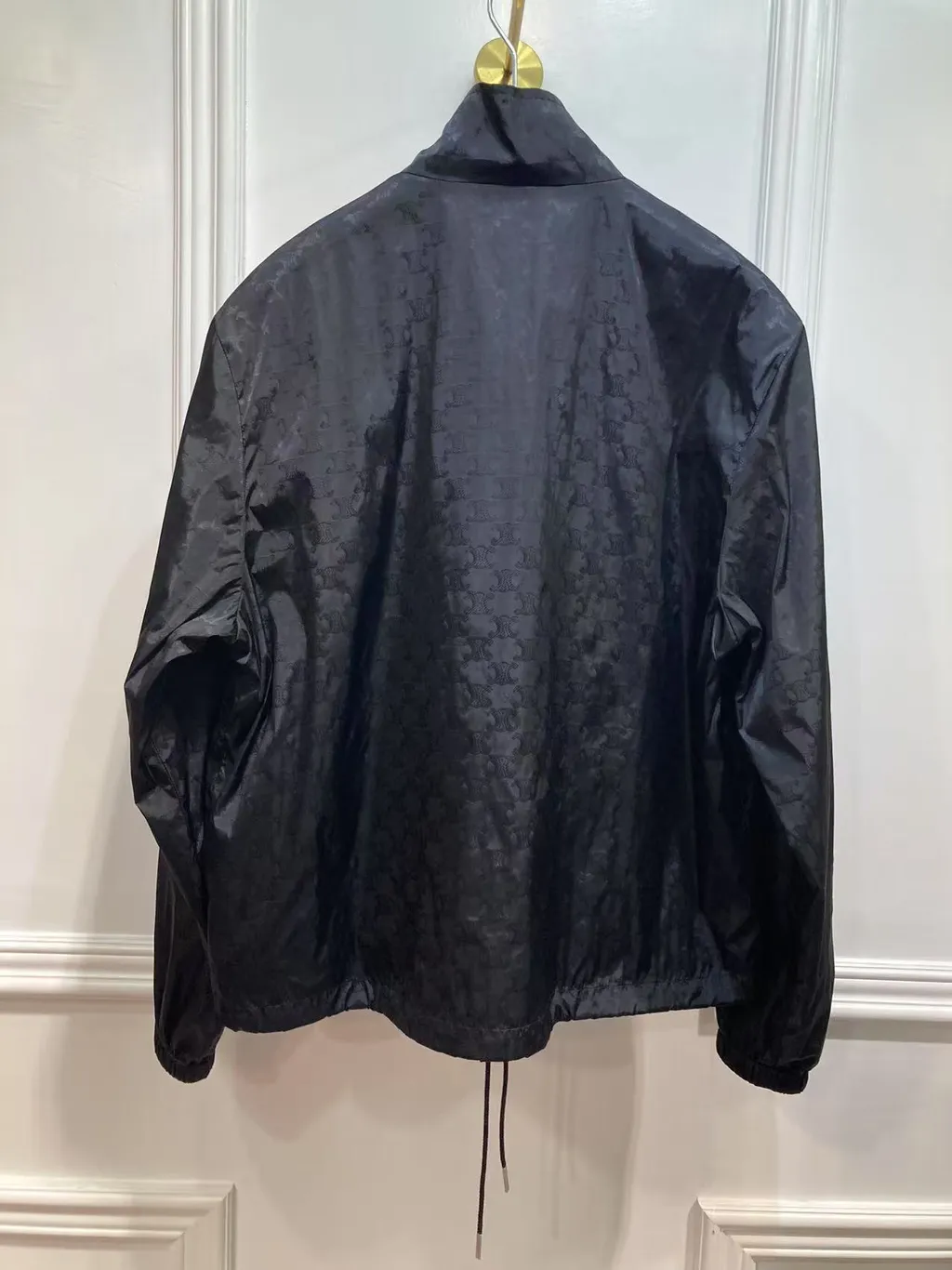 Celine Blouson Jacket In Monogram Nylon
