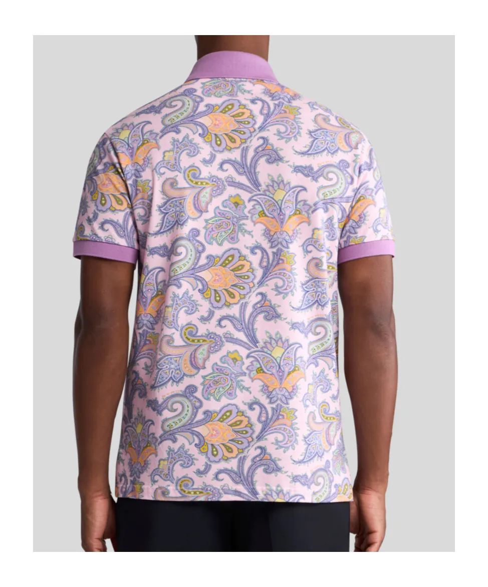 Etro Graphic Printed Polo Shirt