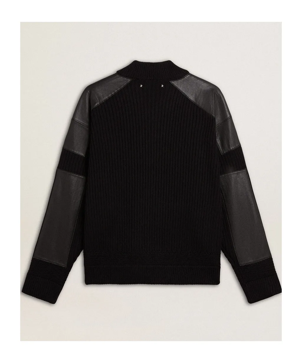 Golden Goose Deluxe Brand Panelled Zipped Cardigan