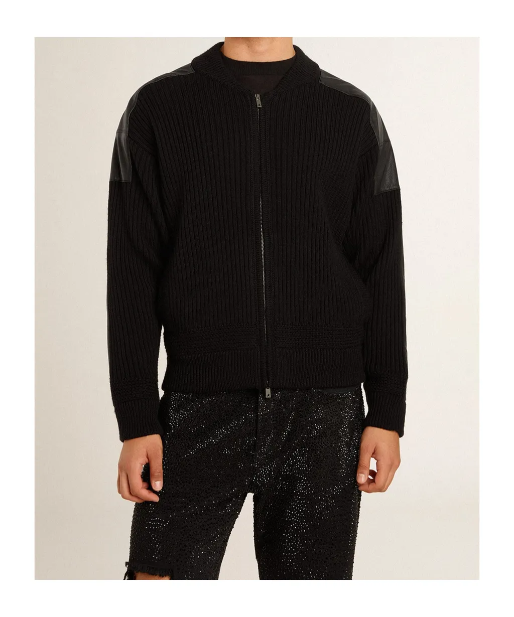 Golden Goose Deluxe Brand Panelled Zipped Cardigan
