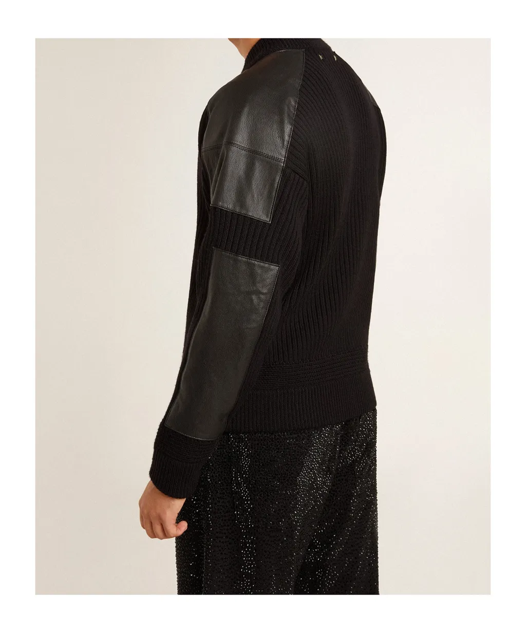 Golden Goose Deluxe Brand Panelled Zipped Cardigan
