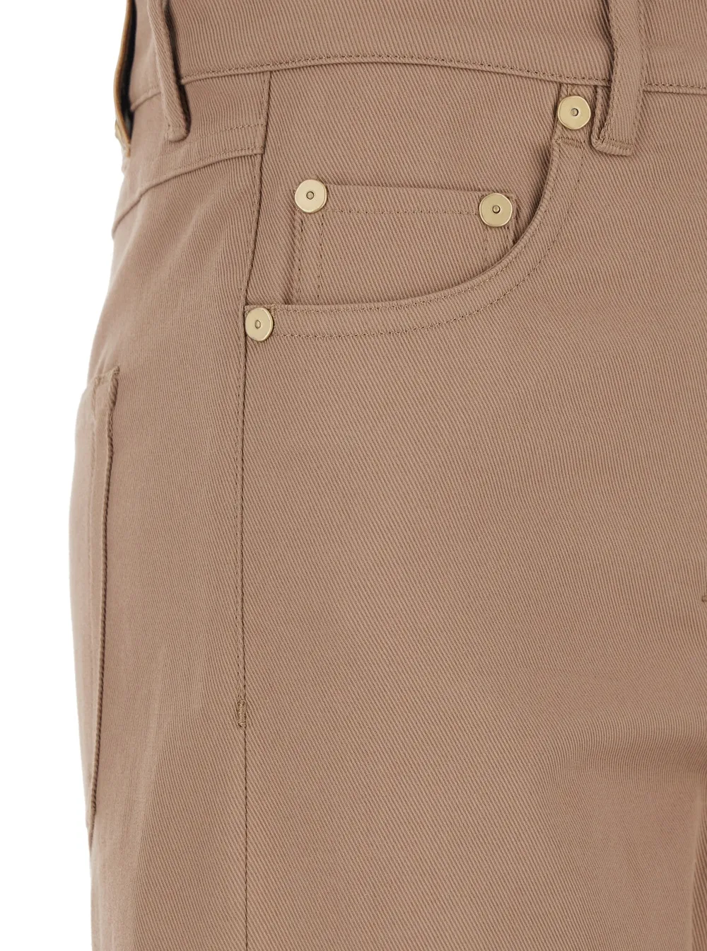 's Max Mara Logo Patch Straight Leg Trousers