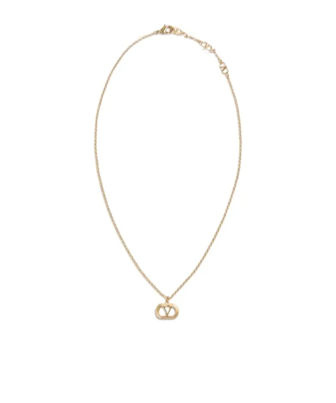 Ovalette Metal Necklace