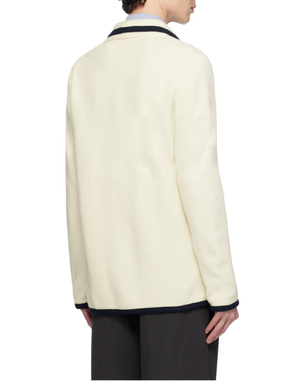 Valentino Single-Breasted Straigth Hem Cardigan