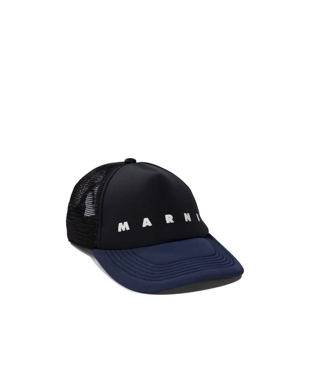 Marni Logo Printed Quilted Cap