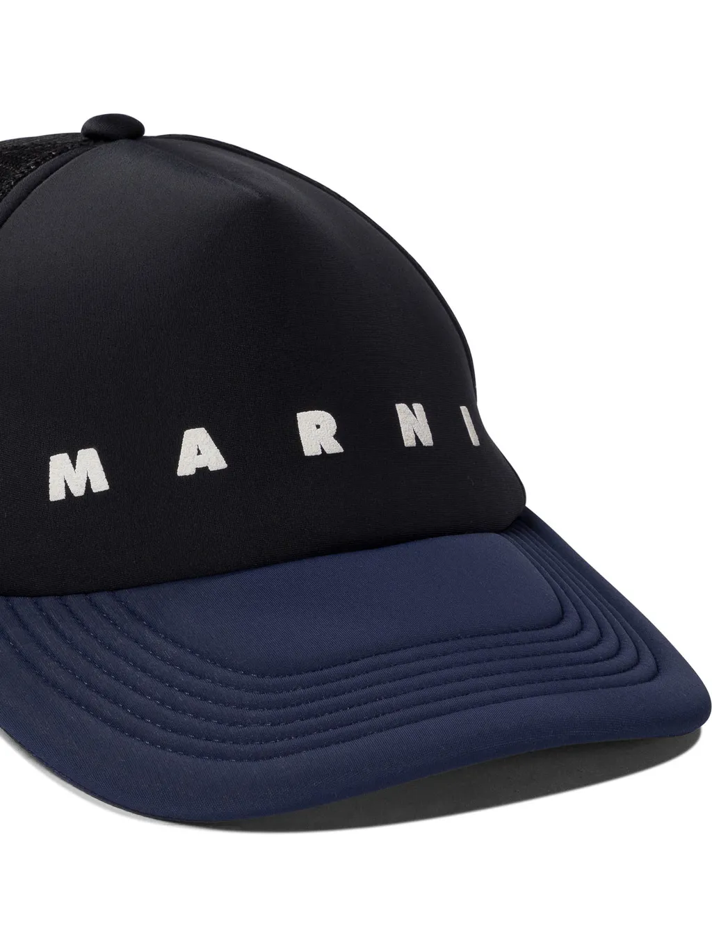 Marni Logo Printed Quilted Cap