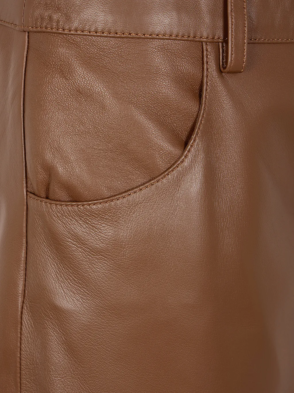 Casual Pants With Belt Loops