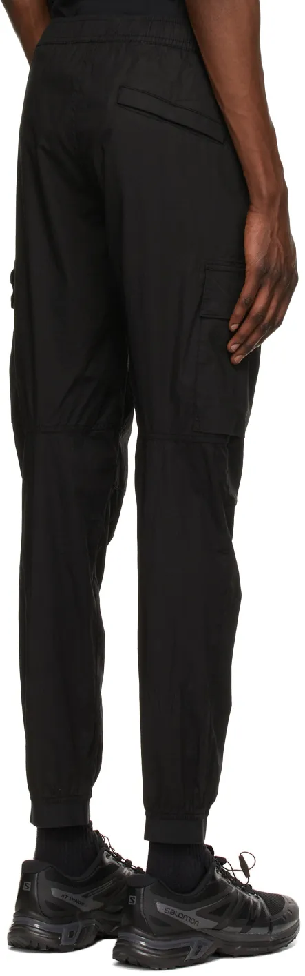 Stone Island Compass Patch Elasticated Waist Cargo Trousers