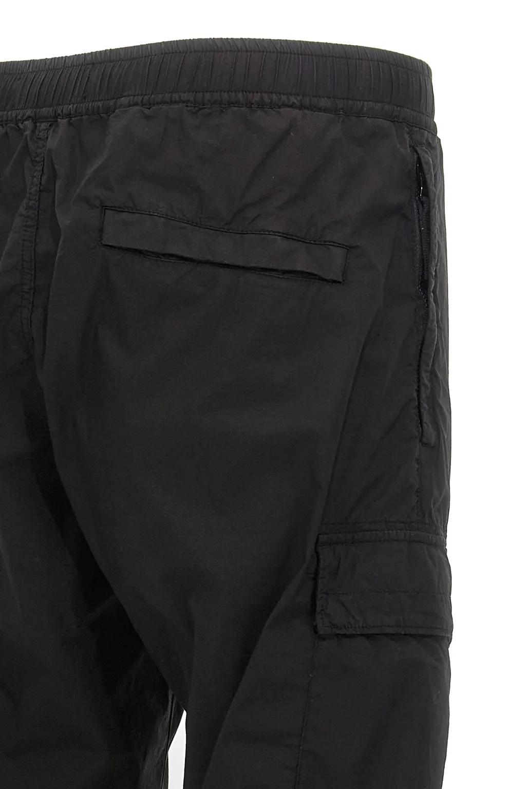 Stone Island Compass Patch Elasticated Waist Cargo Trousers