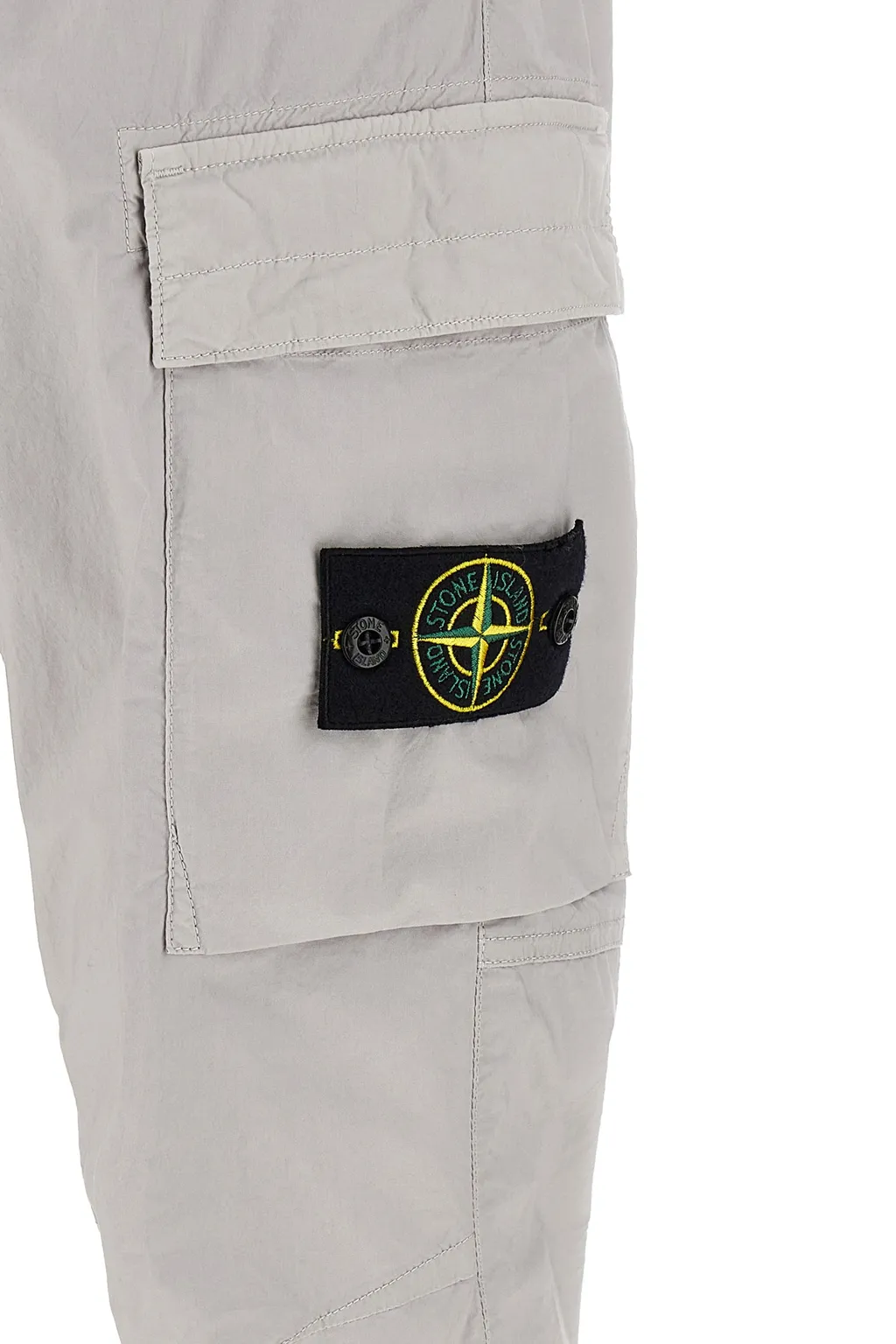 Stone Island Compass Patch Tapered-Leg Cargo Pants