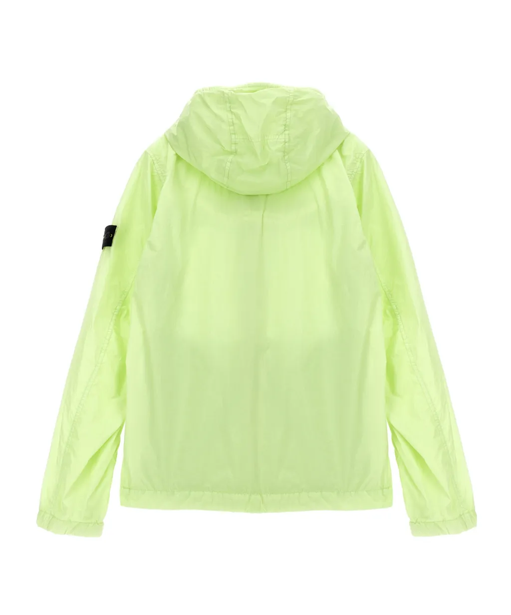 Stone Island Junior Compass-Badge Zipped Jacket