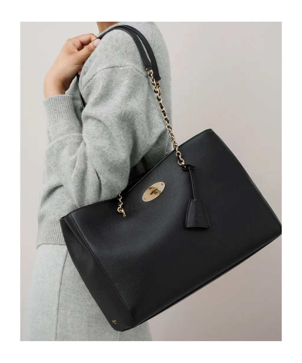 Mulberry Lily Chain Small Tote Bag