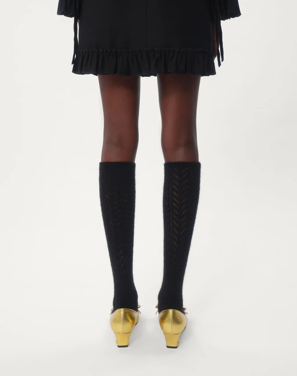 Valentino Logo Plaque Socks