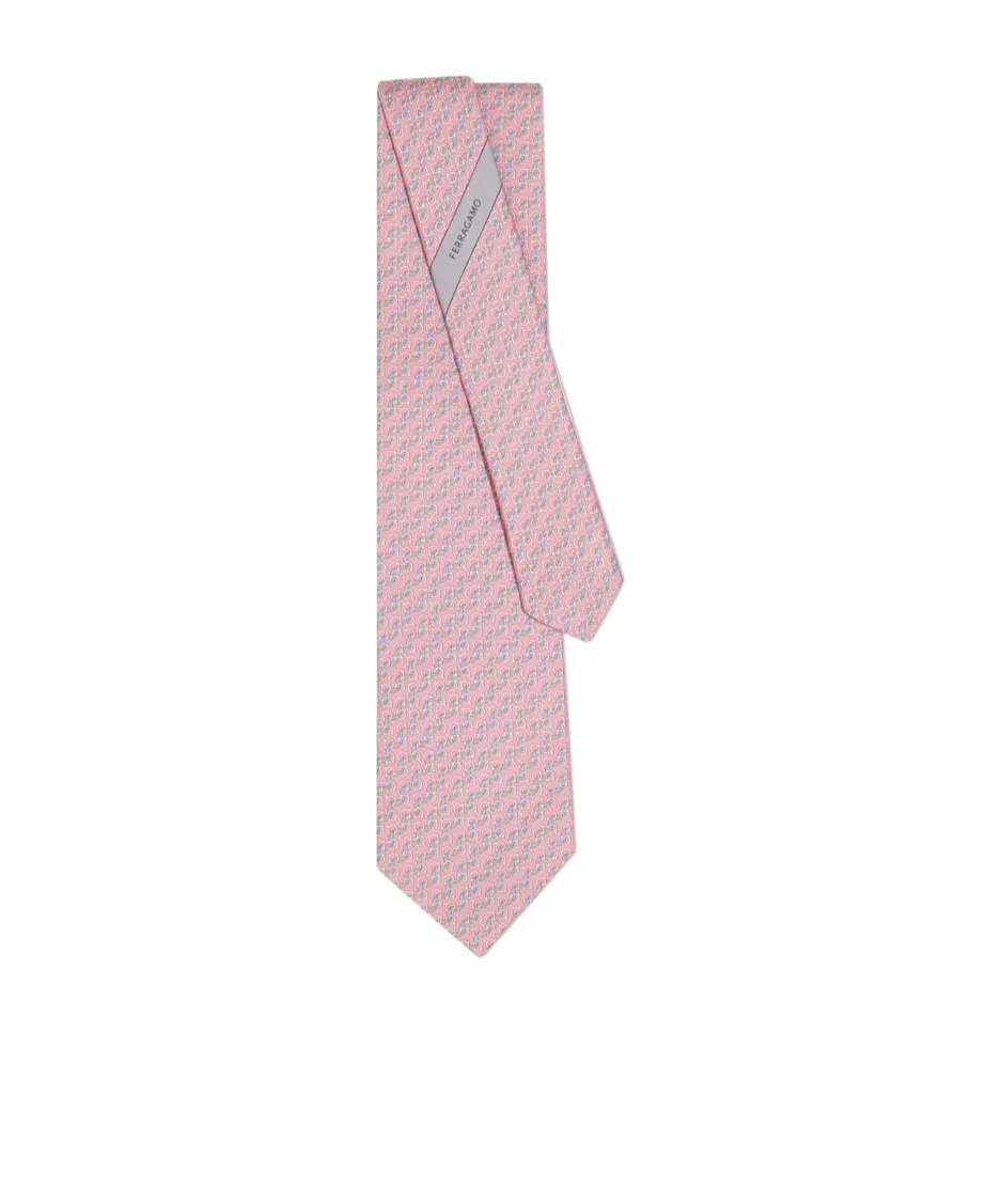 String Printed Tie