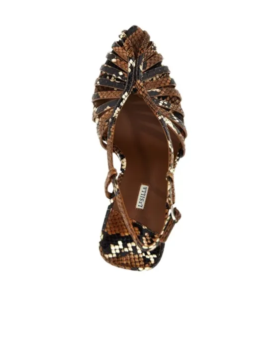 Le Silla Cage Slingback Pumps