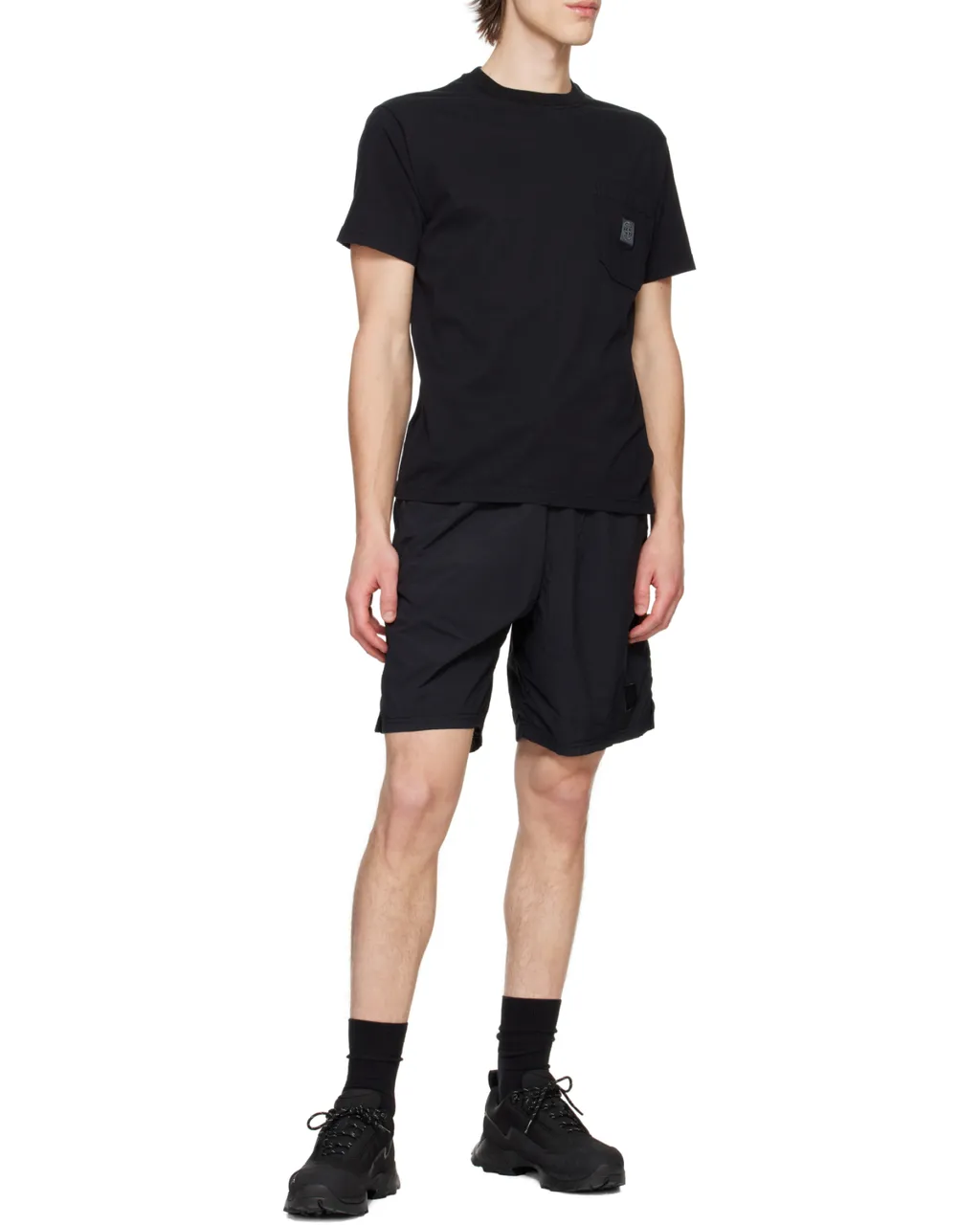 Stone Island Compass Patch Crewneck T-Shirt