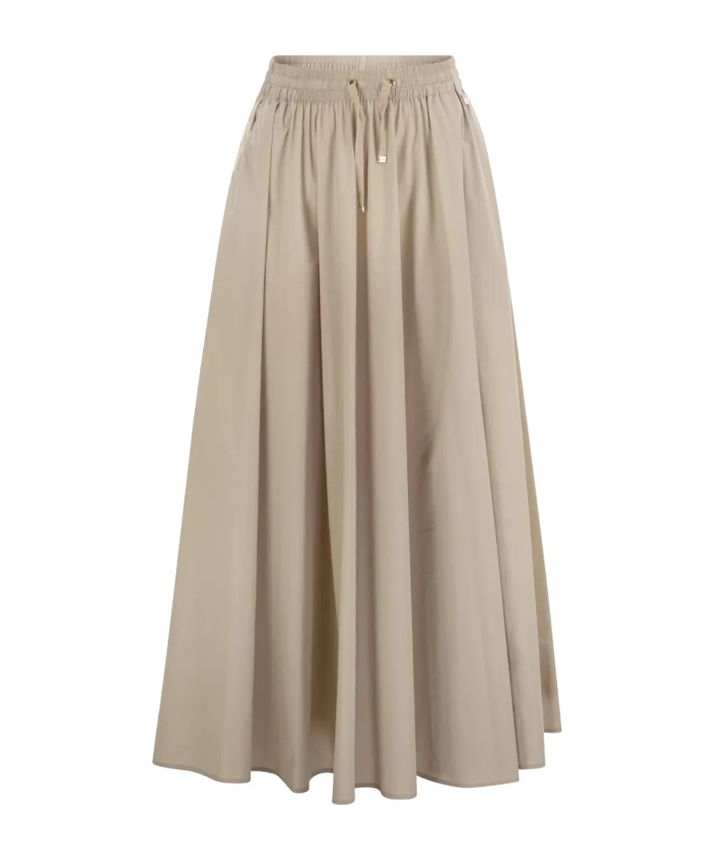 Pleated Detail Skirt