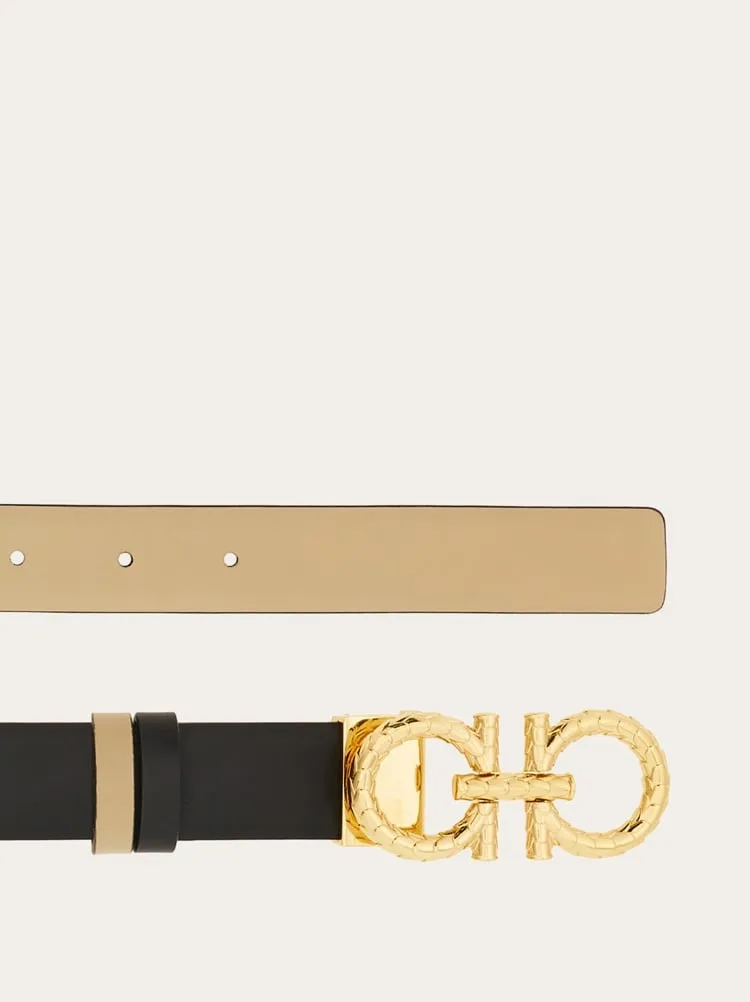 Ferragamo Gancini Reversible Belt