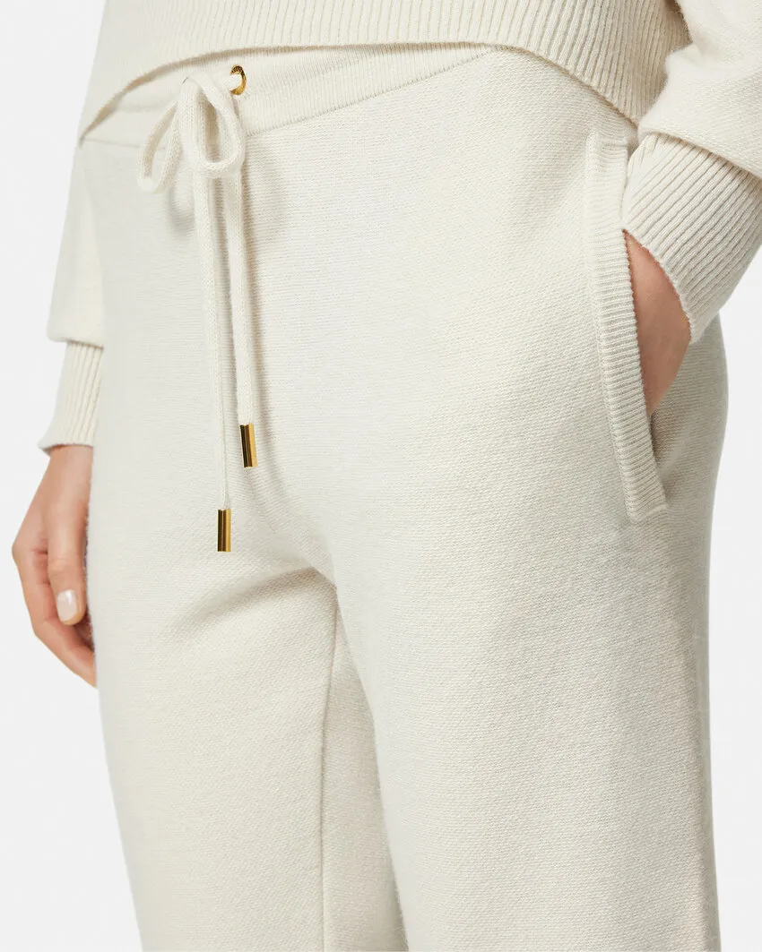 Versace Drawstring Flared Trousers