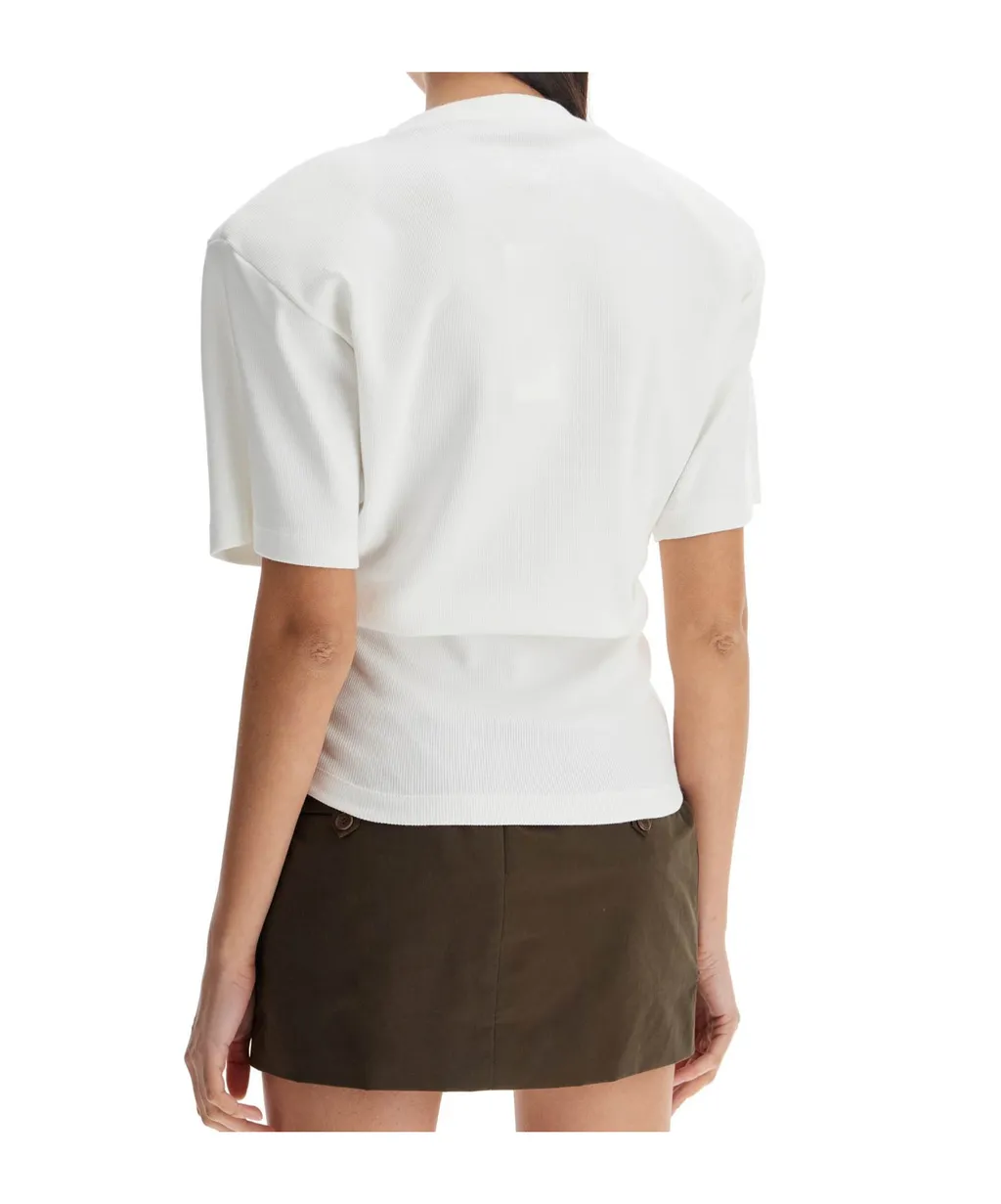 Open-Necked Black Shirt