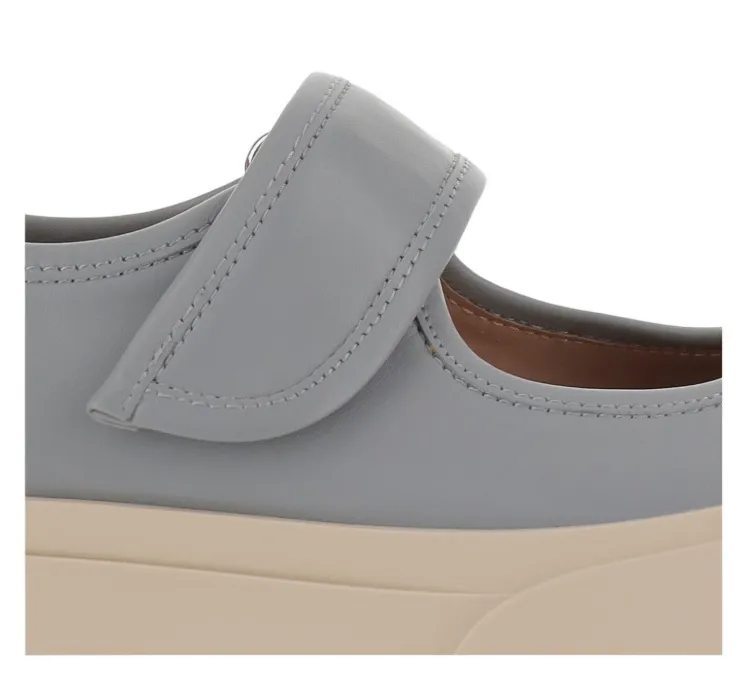 Marni Mary Jane Round-Toe Sneakers