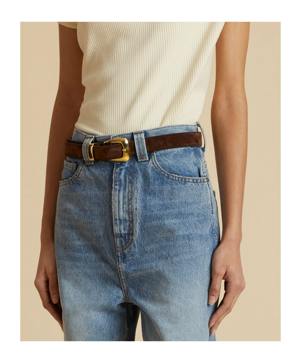 Khaite Benny Buckled Belt