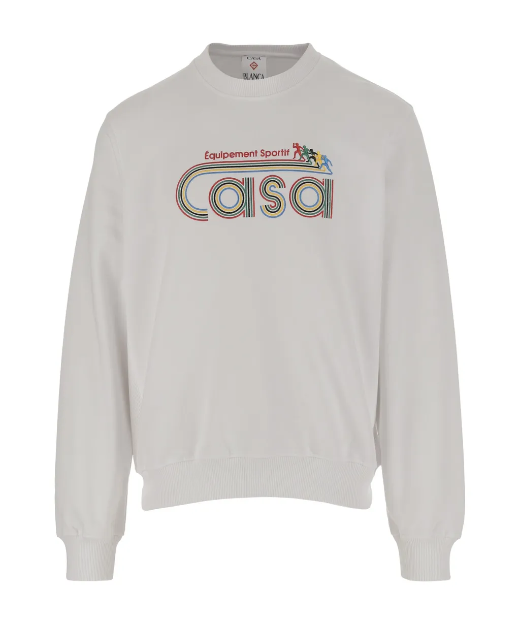Casablanca Equipement Sportif Embroidered Sweatshirt