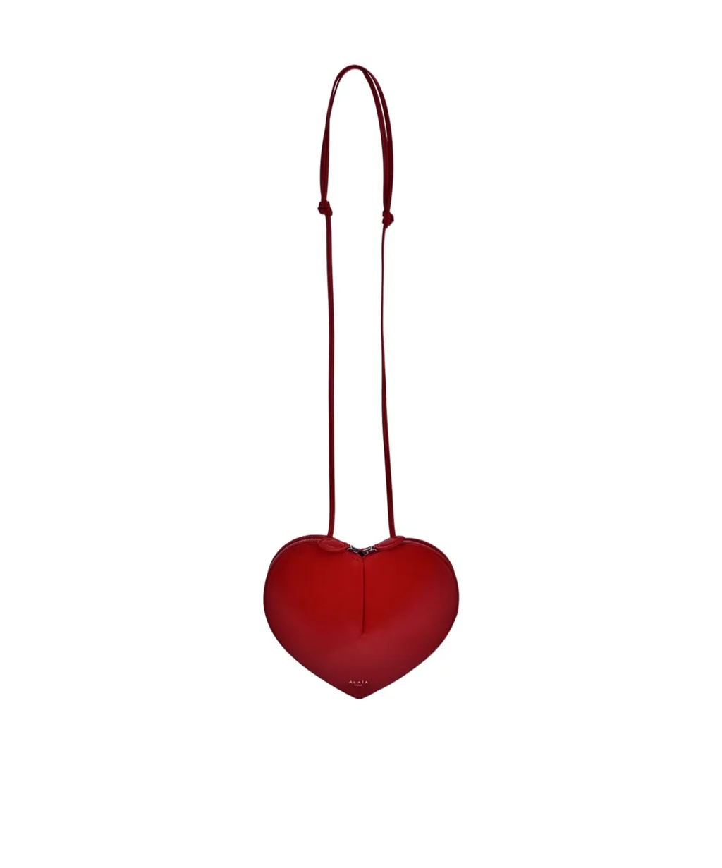 Heart-Shaped Satchel Bag