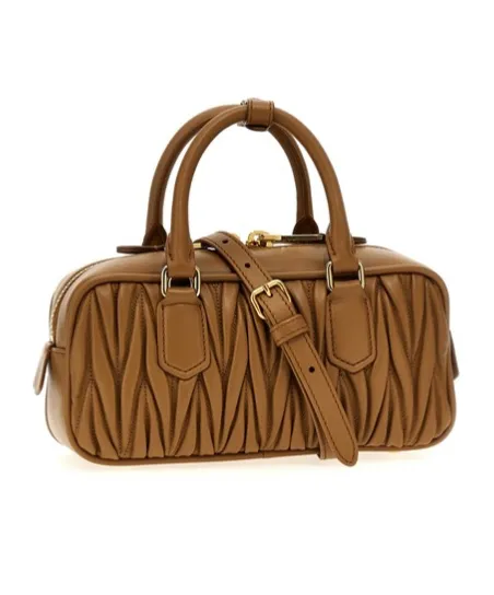 Arcadie Matelassé Nappa Leather Bag