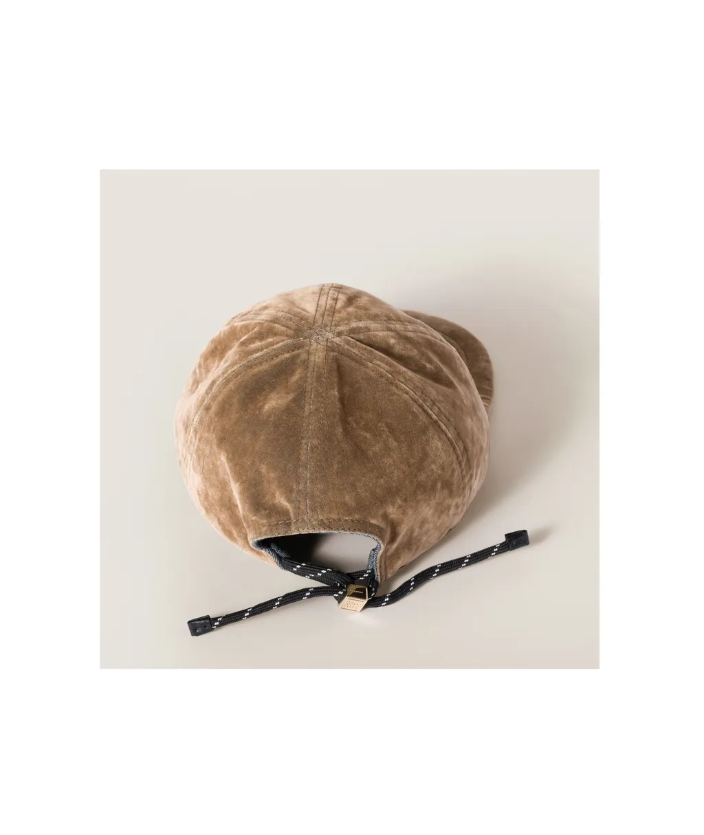 Miu Miu Logo-Embroidered Baseball Cap