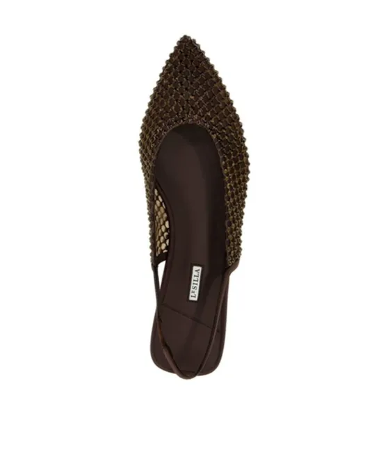 Le Silla Gilda Slingback Flat Shoes