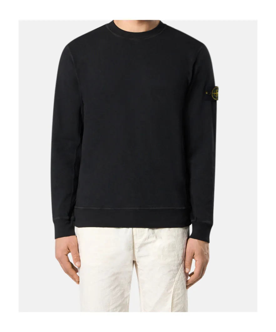 Stone Island Compass-Badge Crewneck Sweatshirt