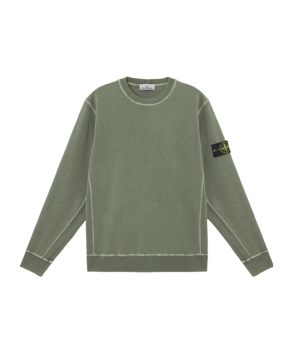 Stone Island Compass-Badge Crewneck Sweatshirt
