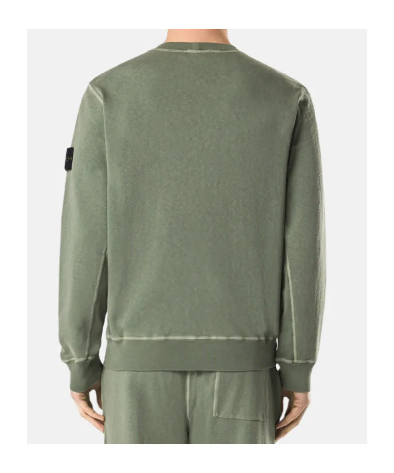 Stone Island Compass-Badge Crewneck Sweatshirt