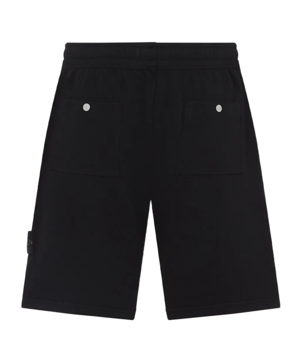 Stone Island Logo-Patch Drawstring Shorts