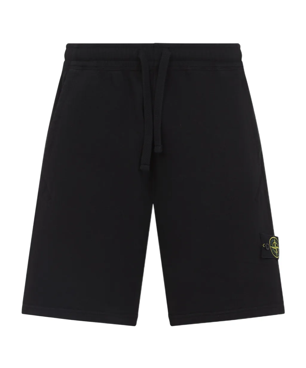 Stone Island Logo-Patch Drawstring Shorts