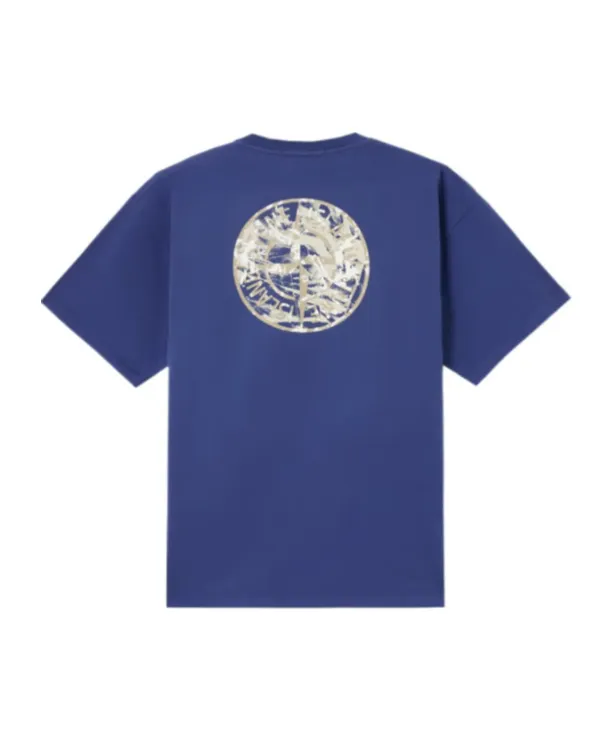 Stone Island Logo Printed Crewneck T-Shirt