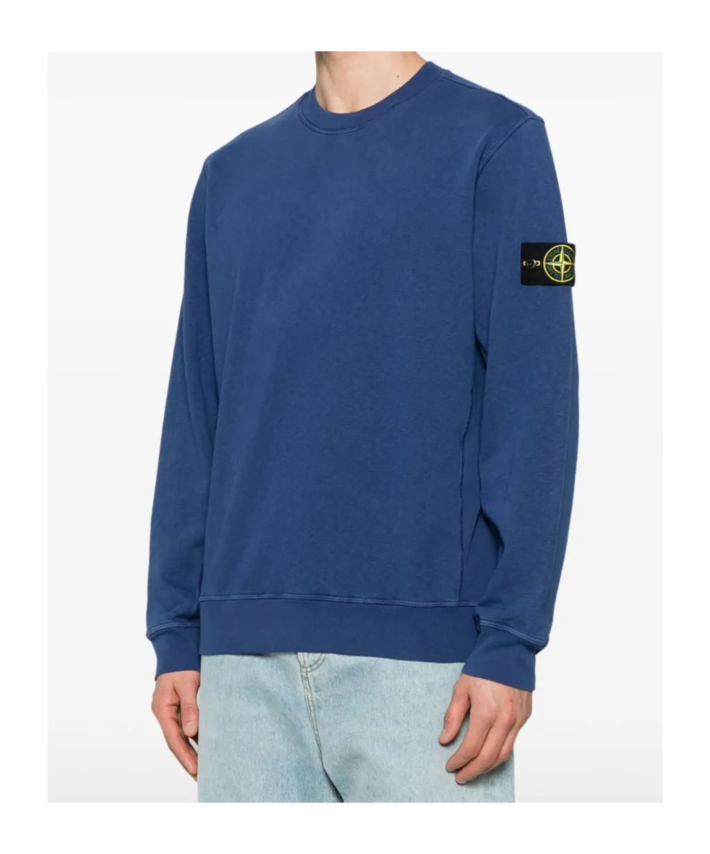 Stone Island Logo Patch Sweatshirt