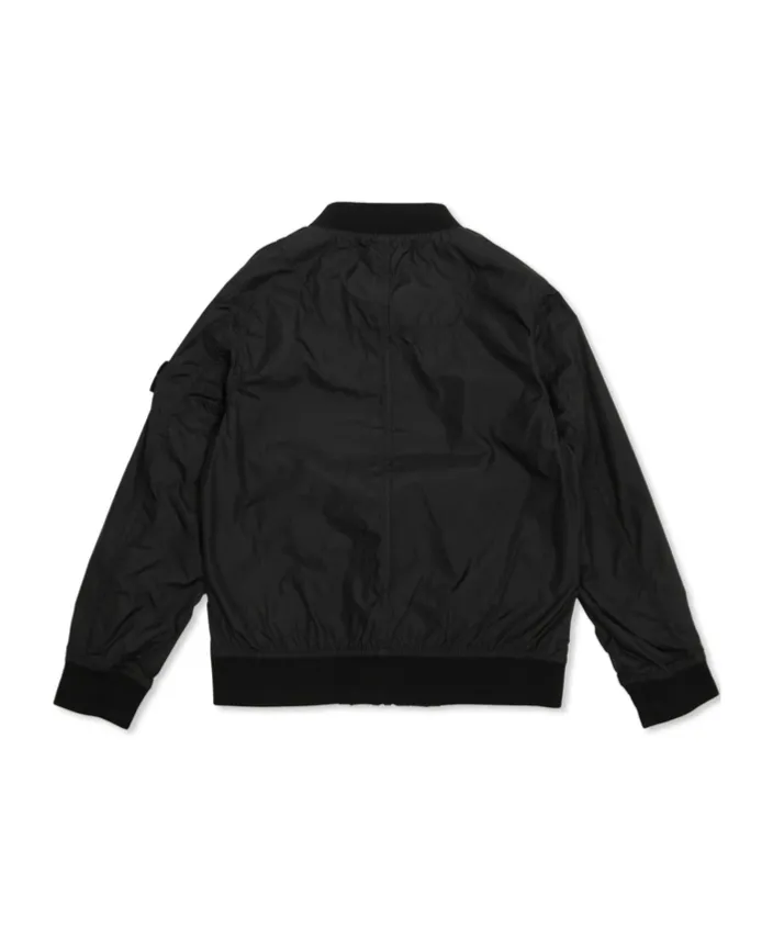 Compass-Badge Bomber Jacket