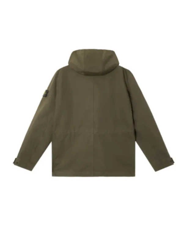 Stone Island Compass Patch Hooded Jacket