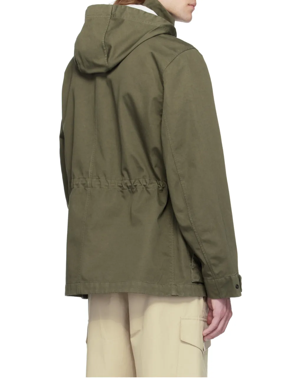 Stone Island Compass Patch Hooded Jacket