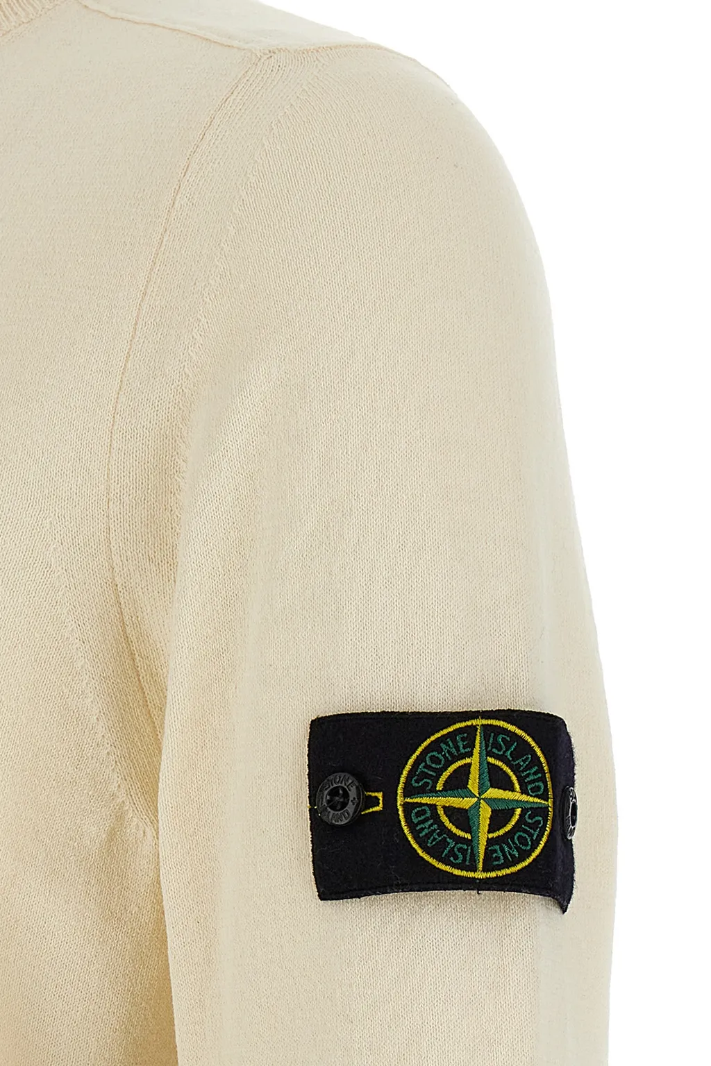 Stone Island Logo Patch Crewneck Jumper