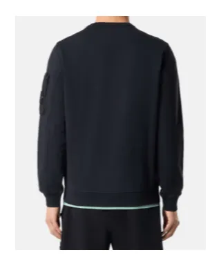 Stone Island Compass Patch Crewneck Sweatshirt