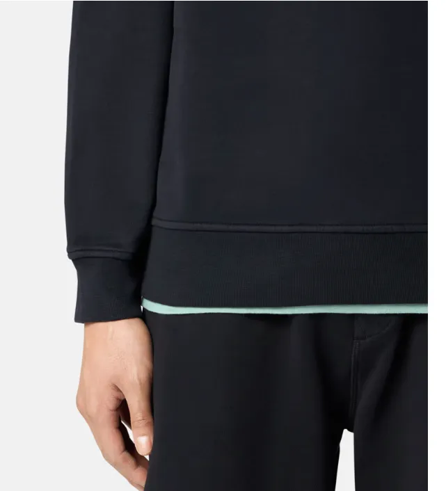 Stone Island Compass Patch Crewneck Sweatshirt