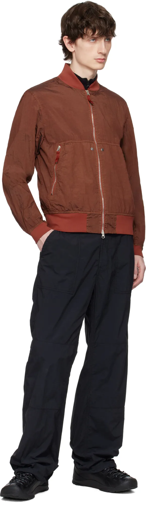 Stone Island Logo-Patch Zipped Jacket